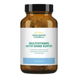 Bakır İçermeyen Aktif Multivitamin Kapsülleri, 120 Adet