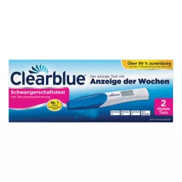 CLEARBLUE Hafta belirlemeli gebelik testi, 2 adet