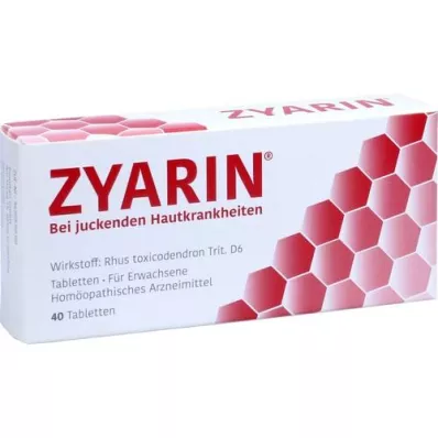 ZYARIN Tabletler, 40 adet