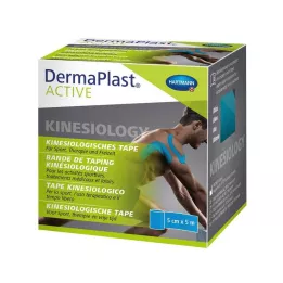 DERMAPLAST Aktif Kinesyoloji Bandı 5 cmx5 m mavi, 1 adet