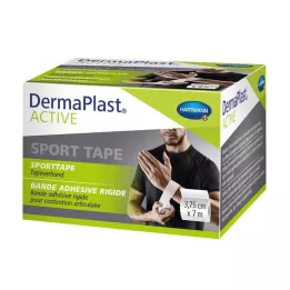 DERMAPLAST Aktif Spor Bant 3,75 cmx7 m beyaz, 1 adet