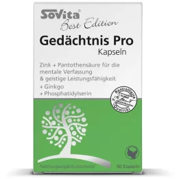 BEST EDITION Memory Pro yumuşak kapsüller, 60 adet