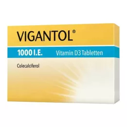 VIGANTOL 1.000 IU D3 vitamini tableti, 50 adet
