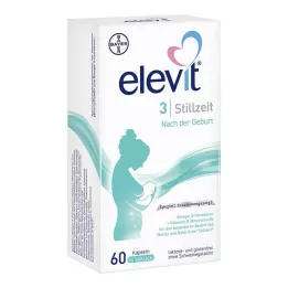 ELEVIT 3 adet yumuşak emzirme kapsülü, 60 adet