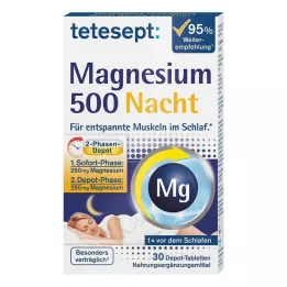 TETESEPT Magnezyum 500 gece tableti, 30 adet