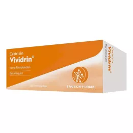 CETIRIZIN Vividrin 10 mg film kaplı tablet, 100 adet