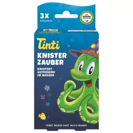 TINTI 3lü, 3 parçalı çatırdayan sihirli paket
