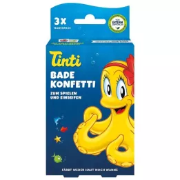 TINTI Banyo konfeti paketi 3, 3X6 g