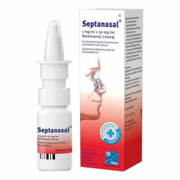 SEPTANASAL 1 mg/ml + 50 mg/ml burun spreyi, 10 ml