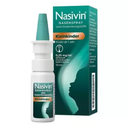 NASIVIN Sarf malzemesi içermeyen, yürümeye başlayan çocuklar için burun spreyi, 10 ml