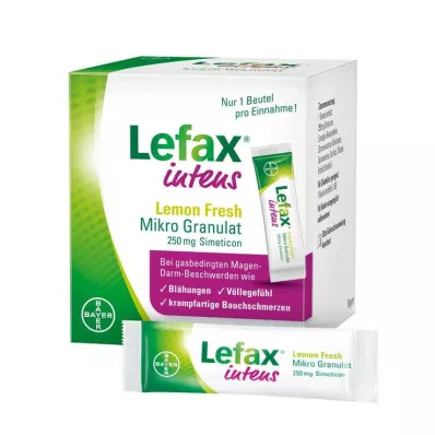 LEFAX yoğun Limon Taze Mikro Granül.250 mg Sim., 50 adet