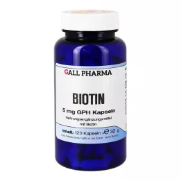BIOTIN 5 mg GPH kapsül, 120 adet