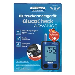 TESTAMED GlucoCheck Advance Star.-Kit mg/dl mmol/l, 1 adet