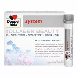 DOPPELHERZ Collagen Beauty sistemi içme şişeleri, 30 adet