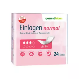 GESUND LEBEN Tabanlıklar normal, 24 adet