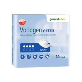 GESUND LEBEN Şablonlar Erkekler ekstra, 10 parça