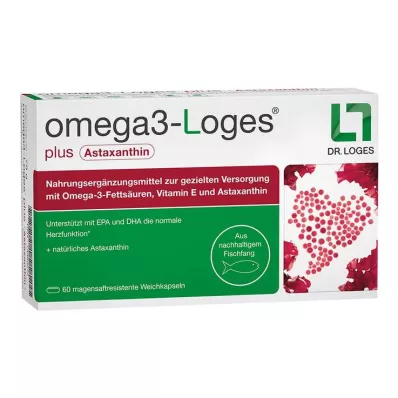 OMEGA3-Loges plus kapsüller, 60 adet OMEGA3-Loges plus kapsüller, 60 adet
