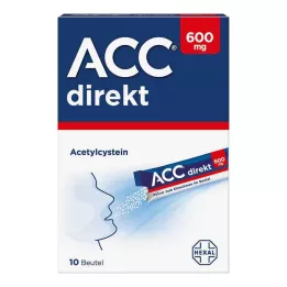 ACC doğrudan 600 mg oral kullanım için toz, poşet, 10 adet
