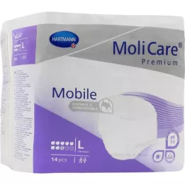 MOLICARE Premium Mobil 8 drop L beden, 14 adet