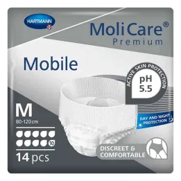 Molicare Premium Mobile 10 damla m boyutunda (14 adet)