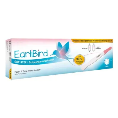 Earlibird gebelik testi, 1 adet Earlibird gebelik testi, 1 adet