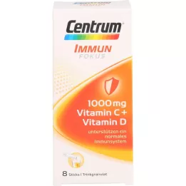 CENTRUM Focus Immune 1000 mg Vitamin C+D Çubukları, 8 adet