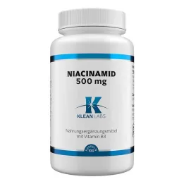 Niasinamid B3 500 mg kapsül, 100 kapsül