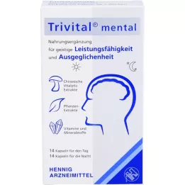 TRIVITAL zihinsel kapsüller, 28 adet