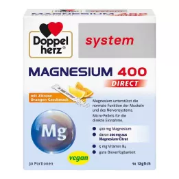 DOPPELHERZ Magnezyum 400 DIRECT sistem peletleri, 30 adet