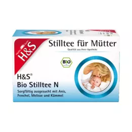 H&amp;S Organik Emzirme Çayı N Filtre Poşetleri, 20X1,8 g