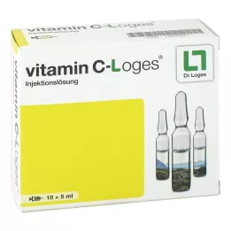 VITAMIN C-LOGES Enjeksiyonluk çözelti, 10X5 ml