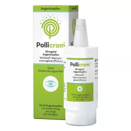 POLLICROM 20 mg/ml göz damlası, 10 ml