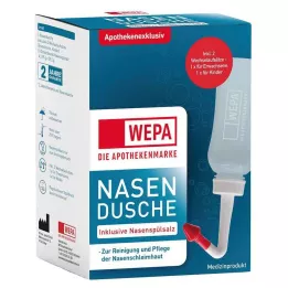 WEPA 10x2,95 g burun yıkama tuzu ile burun duşu, 1 P