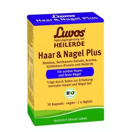 LUVOS Organik kil şifalı saçlar &amp; Nagel Plus kapsüller, 30 adet