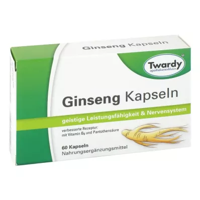 GINSENG KAPSÜLLER, 60 adet GINSENG KAPSÜLLER, 60 adet