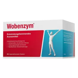 WOBENZYM mide-dayanıklı tabletler, 360 adet