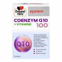 DOPPELHERZ Koenzim Q10 100+Vitamin sistemi kapsülleri, 60 adet