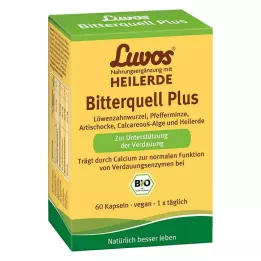 LUVOS Healing Earth Bio Bitterquell Plus Kapsüller, 60 adet