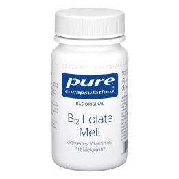 PURE ENCAPSULATIONS B12 Folat eriyen pastiller, 90 adet