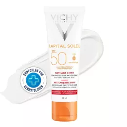VICHY IDEAL Soleil Yaşlanma Karşıtı Krem LSF 50, 50 ml