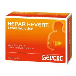 HEPAR HEVERT Karaciğer tabletleri, 100 adet