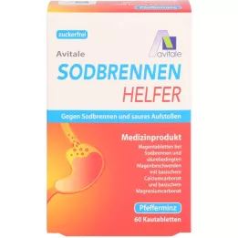 SODBRENNEN Helfer çiğneme tabletleri, 60 adet