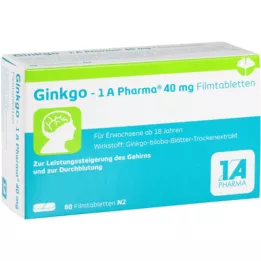 GINKGO-1A Pharma 40 mg film kaplı tablet, 60 adet