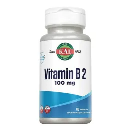 B2 Vitamini Riboflavin 100 mg tablet, 60 adet
