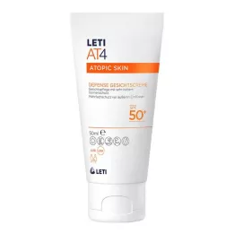 LETI AT4 Savunma Yüz Kremi SPF 50+, 50 ml