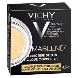 VICHY DERMABLEND Düzeltme rengi sarı krem, 4,5 g