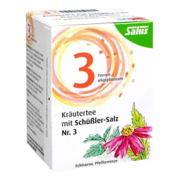Schüssler tuzu 3 numaralı Salus Fbtl ile bitkisel çay.(15 adet)