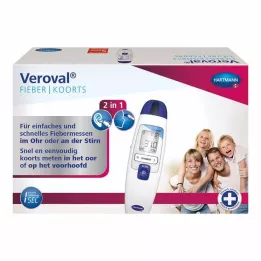 VEROVAL 2si 1 arada kızılötesi klinik termometre, 1 adet