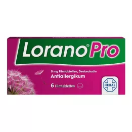 LORANOPRO 5 mg film kaplı tablet, 6 adet
