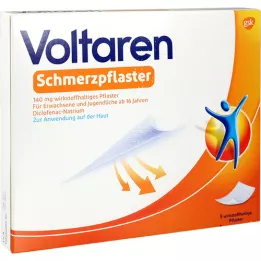 VOLTAREN Ağrı bandı 140 mg etkin maddeli bant, 5 adet